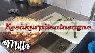 🥒 Kesäkurpitsalasagne VHH🍴👩🏼‍🍳 [upl. by Dovev]