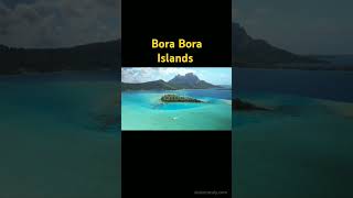 Bora Bora french Polynesia visit craziest in the world [upl. by Ahsiekel]