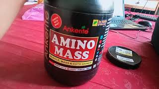 Ankerite Amino Mass Gainer  cut and abs maker [upl. by Shana]