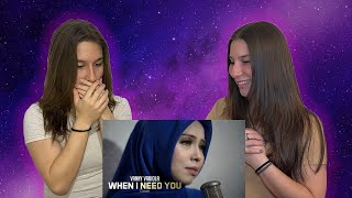 FIRST TIME REACTION TO Vanny Vabiola  When I Need You Celine Dion TWINS REACTION  Wong Girls [upl. by Ashla513]