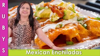 Mexican Chicken Enchiladas Recipe in Urdu Hindi  RKK [upl. by Greenes]