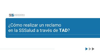 Cómo realizar un reclamo en la Superintendencia de Salud a través de Tramites a Distancia TAD [upl. by Nylirehc]