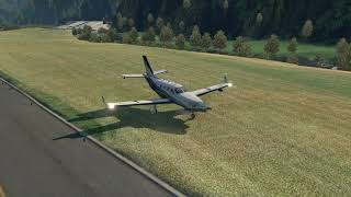 Hot Start TBM 900 Short Field Take off amp landing [upl. by Josephina739]