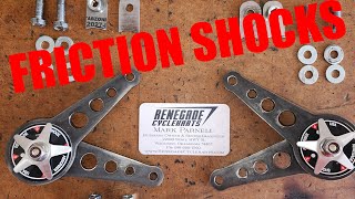 Renegade CycleKarts Friction Shocks Install [upl. by Croix938]