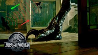 Stealthy Movement amp Echolocation  Indoraptors Abilities  Jurassic World 2 [upl. by Supen382]