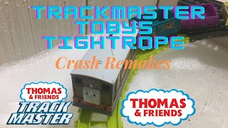 Trackmaster Tobys Tightrope Crash Remake thomasandfriends thomasthetankengine thomasthetank [upl. by Shipley]