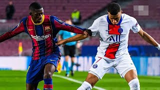 Ousmane Dembélé vs Kylian Mbappé ● Speed and Acceleration ● HD [upl. by Allenrad]