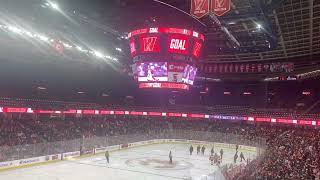 Calgary Wranglers goal horn live 2024only goal [upl. by Pigeon]