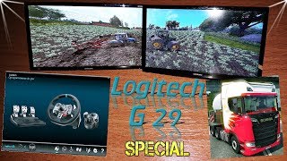 Logitech G29 Omówienie Oprogramowania oraz testy w Grach [upl. by Onidranreb]