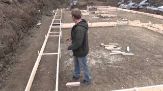 How to Build a House Pouring the Footing Ep 18 [upl. by Ida]