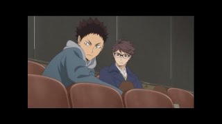 Iwaizumi and Oikawa Moments  Haikyuu season three [upl. by Reseda]