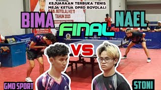 FINAL NAEL STONI 🆚️ BIMA GMO SPORT🏓 [upl. by Drahsir]