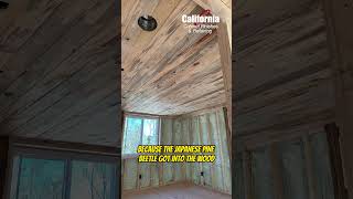 USING BLUE PINE WOOD cabinetrefinishing shorts cabinet cabinetry woodworking [upl. by Poppo]