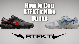 How to buy Nike x RTFKT dunks [upl. by Covell]