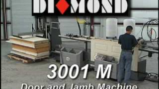 Full House Diamond3001M  Door amp Jamb Machine [upl. by Atined]