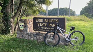 Erie Bluffs State Park  Wildflower Way Trail [upl. by Ahtimat]