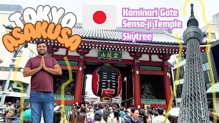 Asakusa🇯🇵Tokyo  First time to travel Japan [upl. by Ingeborg]