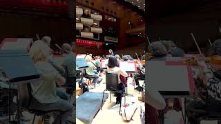 On stage tchaikovsky rehearsals philharmoniaorchestra classicalmusic [upl. by Eastlake]