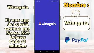 Gana dinero Facil para Paypal con Winagain Juego de Loteria Gratis [upl. by Alisa]