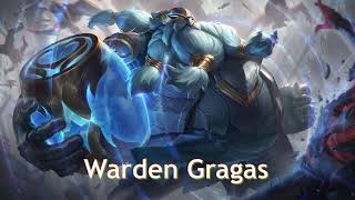 Trang Phục Gragas Tổ Đội Quản Ngục  Warden Gragas Skin  Gragas Skin LOL [upl. by Anihta305]