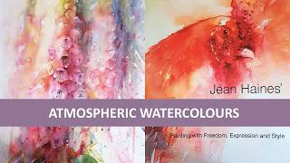 Atmospheric Watercolours by Jean Haines  Art Book Review [upl. by Nnaaihtnyc]