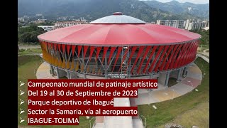 Campeonato mundial de patinaje artístico Ibagué  Tolima 2023  vuelo 2 [upl. by Jamnis325]