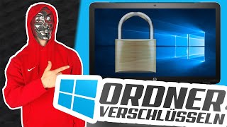 Ordner mit Passwort schützen  Verschlüsseln Windows 2021 [upl. by Scheers]