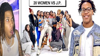 Jp reveals that he likes men amp women but prefer women in 20 women vs 1 rapper video [upl. by Ngo]