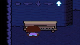 Undertale  Piano Puzzle Solution [upl. by Aulea]