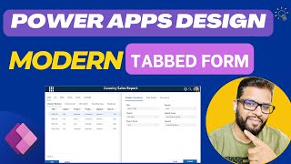 How to build Modern Tabbed Form in Power Apps powerapps sharepoint design tablist [upl. by Cathyleen]