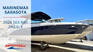 AVAILABLE NOW  2024 Sea Ray SLX 280  MarineMax Sarasota [upl. by Tillion]