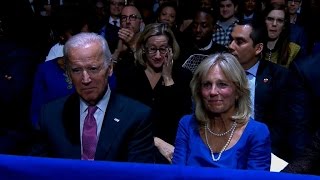 President Obama thanks Joe and Jill Biden in farewell speech [upl. by Namhar306]