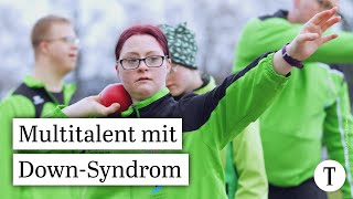 DownSyndrom Tamara Röske 28 ist Model Schauspielerin und Sportlerin weltdownsyndromtag [upl. by Asa72]