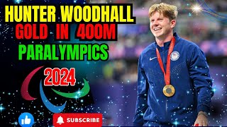 Hunter Woodhalls Epic Gold Medal Win at Paris 2024 Paralympics [upl. by Evelc]