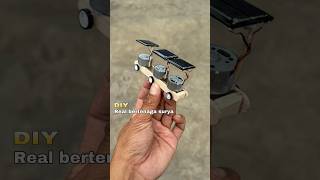 Diy mainan bertenaga tiga motor DVD bertenaga matahari Solar panel toy diy mainan toys tutorial [upl. by Annayad]