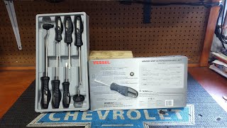 vessel armour grip jis screwdriver set [upl. by Reinal]