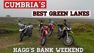 Riding the best green lanes Cumbria has to offer Hagg’s Bank reunion weekend On my Honda CRF300L [upl. by Mazel]