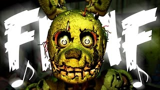 NateWantsToBattle Salvaged FNaF LYRIC VIDEO FNaF Song [upl. by Sutherlan350]