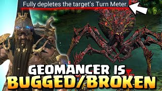 GEOMANCER is BUGGED on Spider I found the FIX Raid Shadow Legends [upl. by Sairacaz]