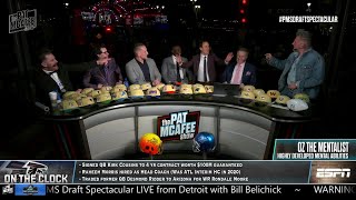 Oz the Mentalist DAZZLES the Pat McAfee Draft Spectacular 😱 [upl. by Ahsena140]