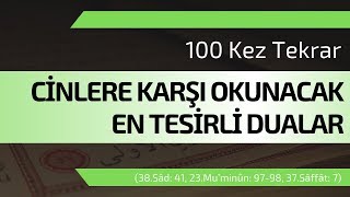 Cinlerden Korunmak İçin  Ahmed Hulusi  100 Kez Tekrar [upl. by Brittan]