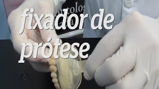 Saúde da boca fixador de prótese [upl. by Ahtiekal]