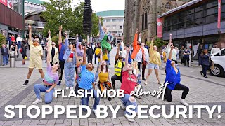 Incredible Flashmob Almost Gets Stopped By Security [upl. by Lyontine]