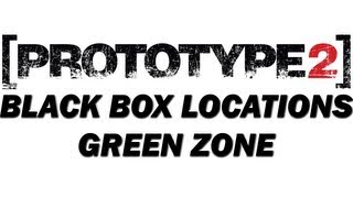 Prototype 2 Collectibles Walkthrough  ALL Black Box Locations in Green Zone [upl. by Norrv21]