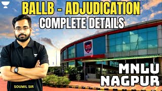 MNLU Nagpur  BA LLB ADJUDICATION  Complete Details  CLAT 2024  Unacademy [upl. by Ahsitneuq]