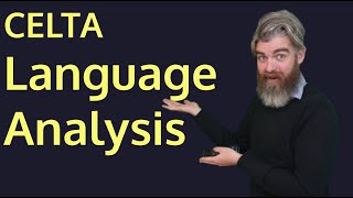 How to Analyze Language for CELTA [upl. by Gayel]