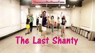 The Last Shanty  Absolute Beginner Line Dance [upl. by Atse]