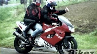 Yamaha YZF1000R Thunderace exhaust sound compilation [upl. by Rephotsirhc714]