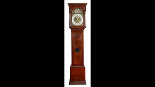 Samuel Rockwell Providence Rhode Island Tall Case Clock Circa 1747 [upl. by Calabrese]