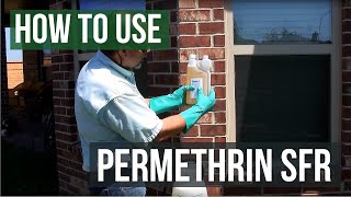 How to Mix and Use Permethrin SFR Insecticide [upl. by Nell910]